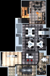 300㎡現(xiàn)代簡約教育機構(gòu)裝修案例 讓學(xué)習(xí)空間煥發(fā)活力